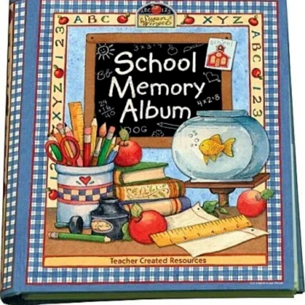 School Memory Album: A Collection Of Special Memories Grades Kindergarten to 6th